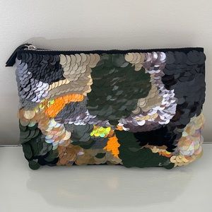 Women’s Zara Sequin Clutch/Shoulder Bag